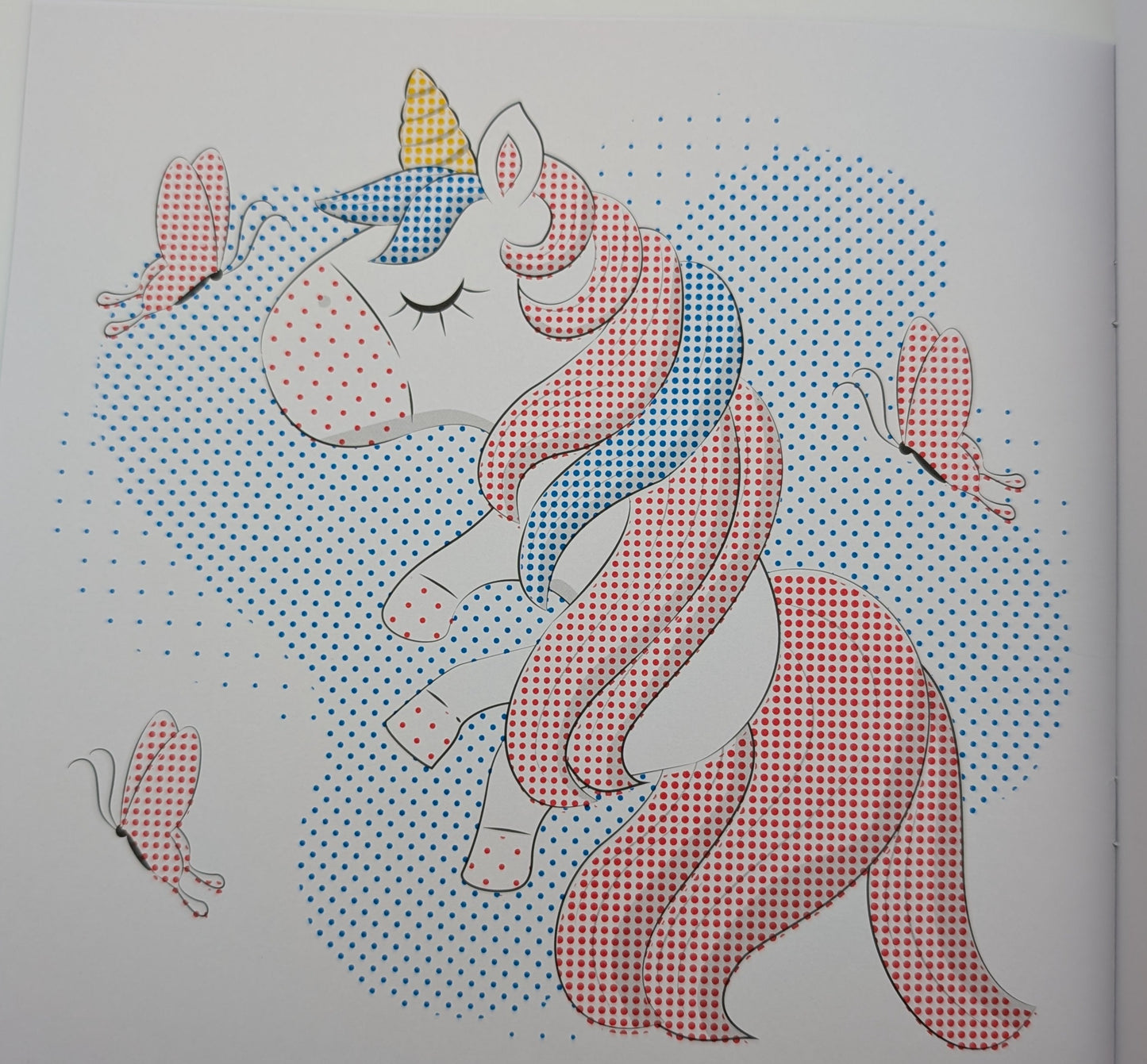 Water coloring pages. Unicorn.