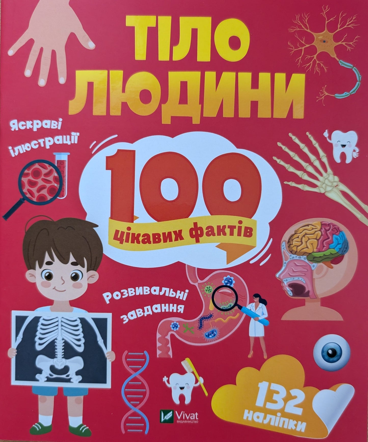 Тіло людини. 100 цікавих фактів