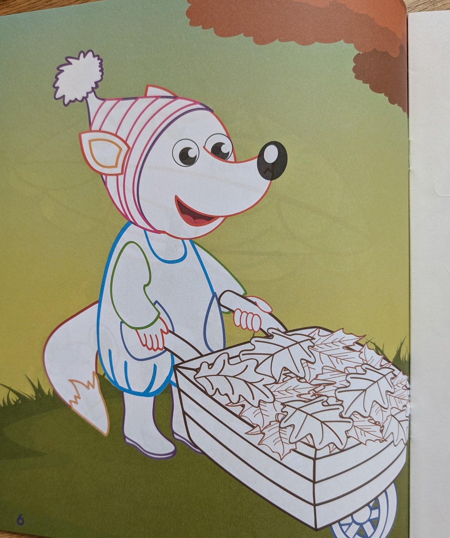 Baby's first coloring pages. Animals. (soft cover)