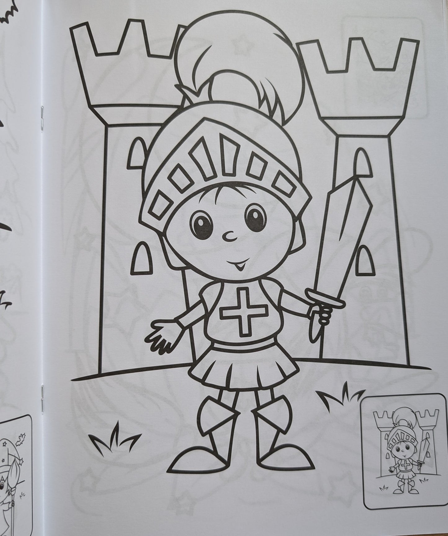 A fabulous journey. My first coloring page. (Soft cover)