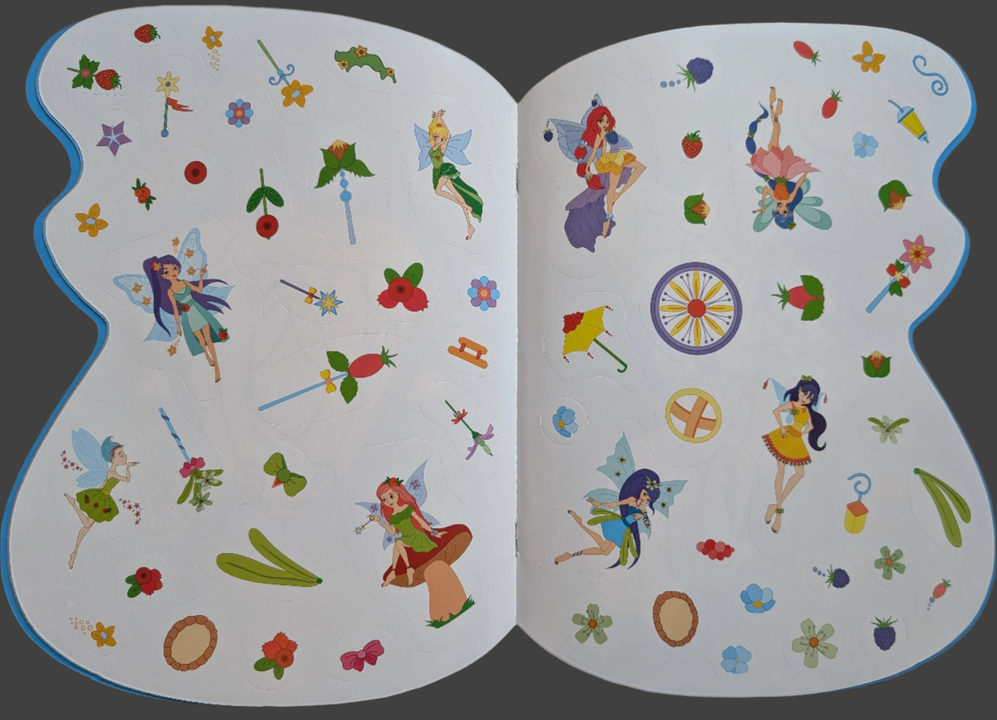 Forest fairies (color and sticker book) (Soft cover)