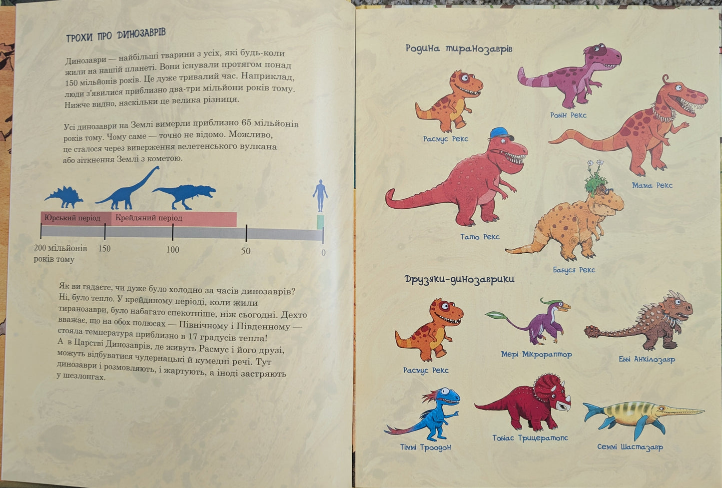 Dinosaur Friends. Scary Crocodile